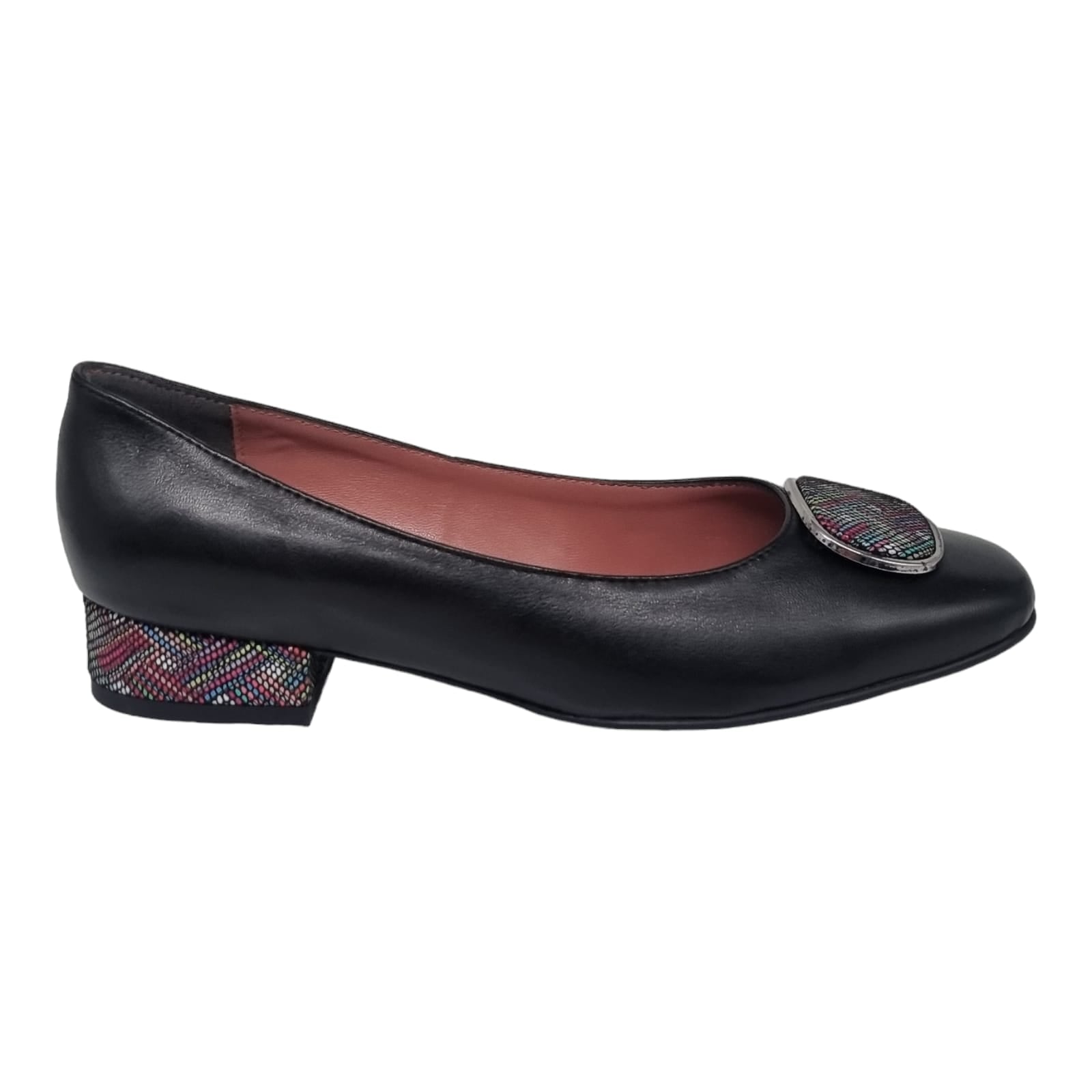 Pantofi Damă Eleganți Din Piele Naturală Neagră 20822