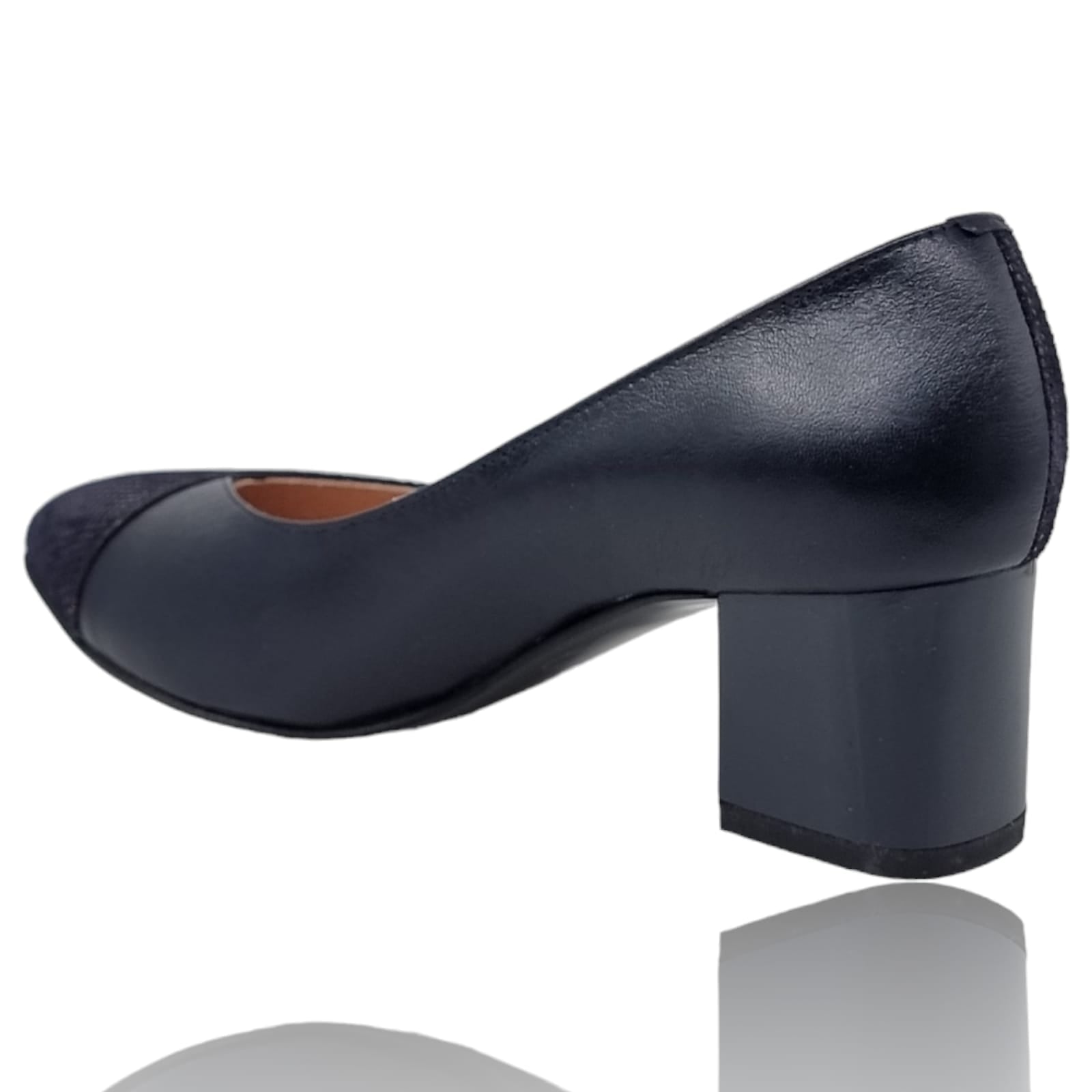 Pantofi Damă Eleganți Din Piele Naturală Neagră Glit 20334