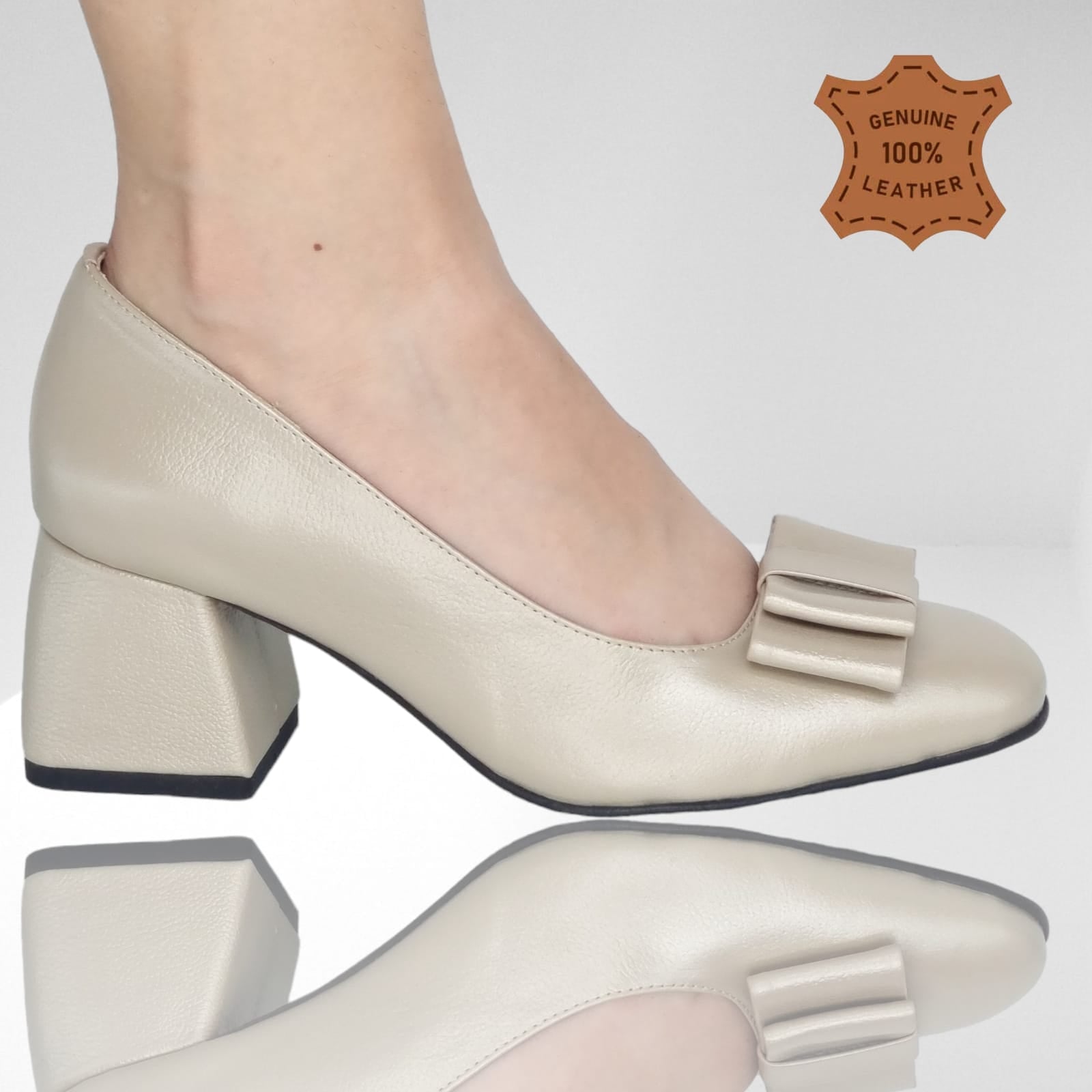 Pantofi Damă Eleganți Din Piele Naturală 20366