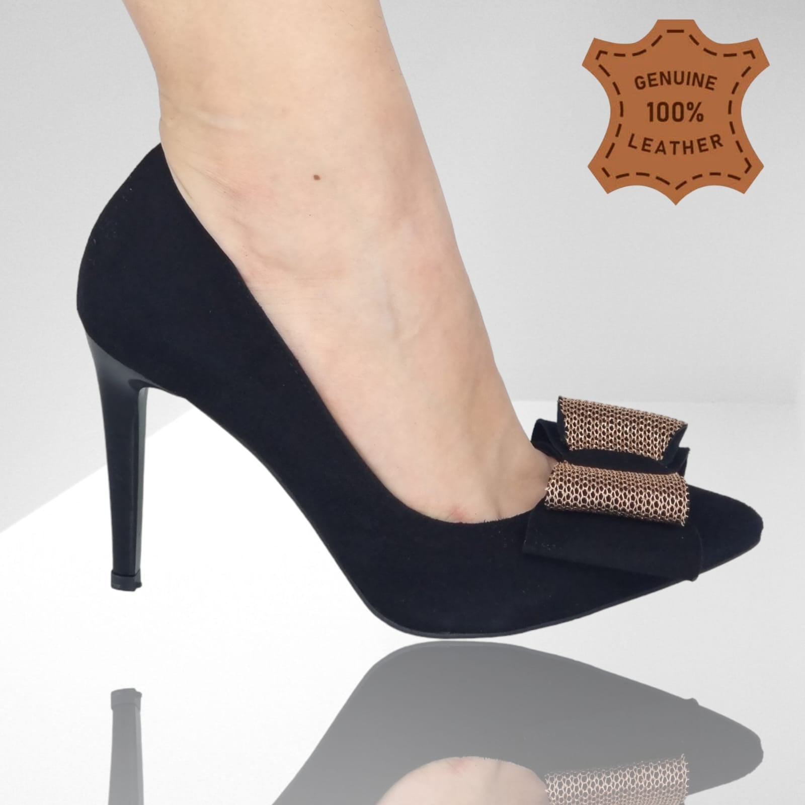 Pantofi Damă Eleganți Din Piele Naturală 20368