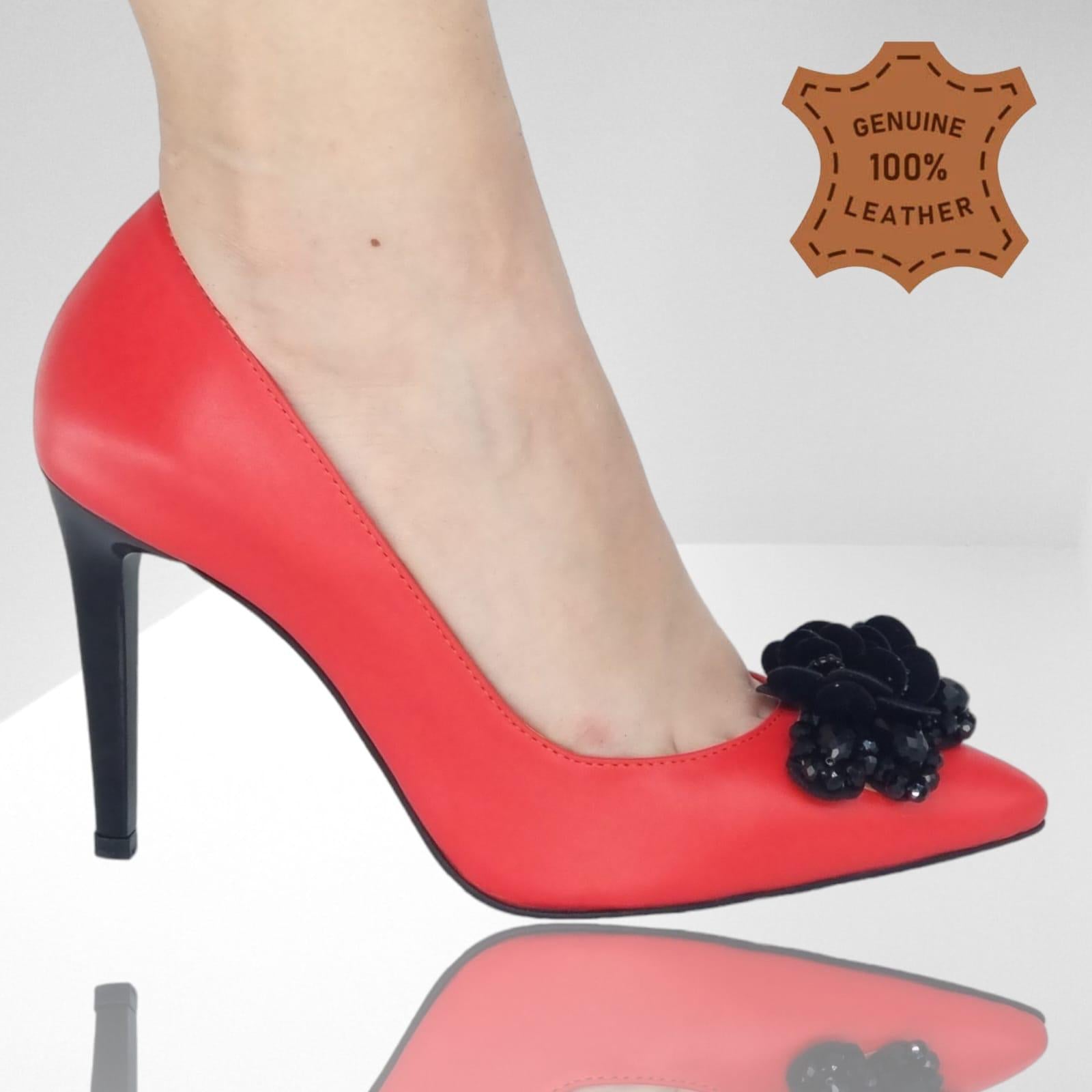 Pantofi Damă Eleganți Din Piele Naturală 20373