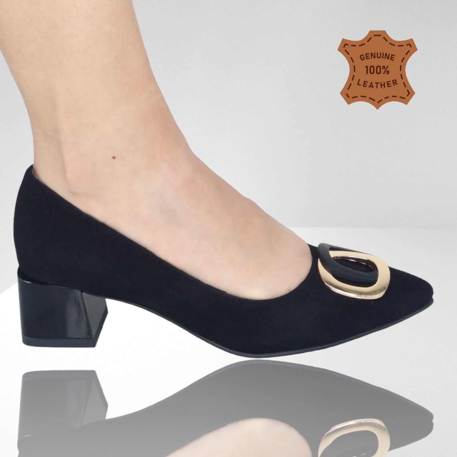 Pantofi Damă Eleganți Din Piele Naturală 20375