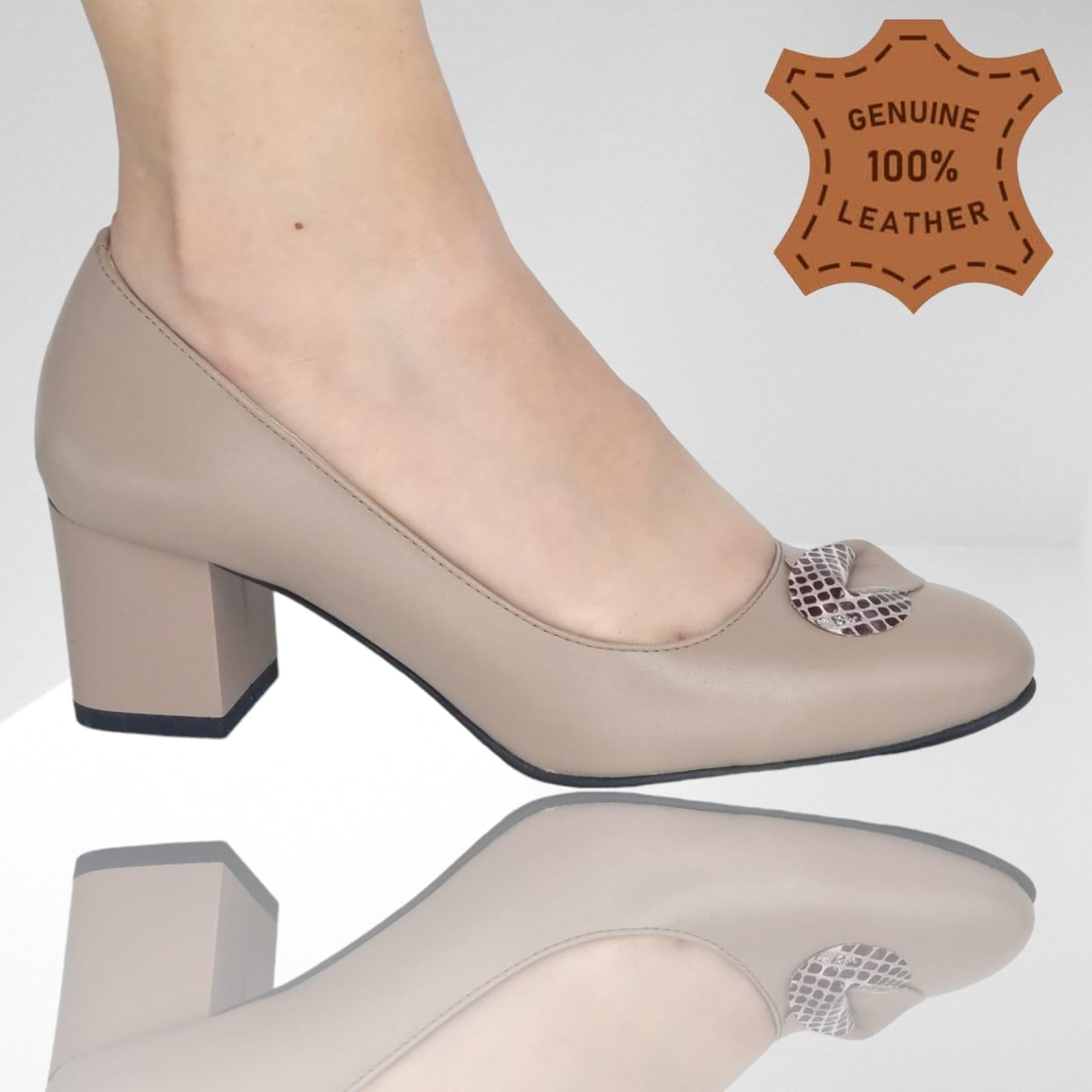 Pantofi Damă Eleganți Din Piele Naturală 20372