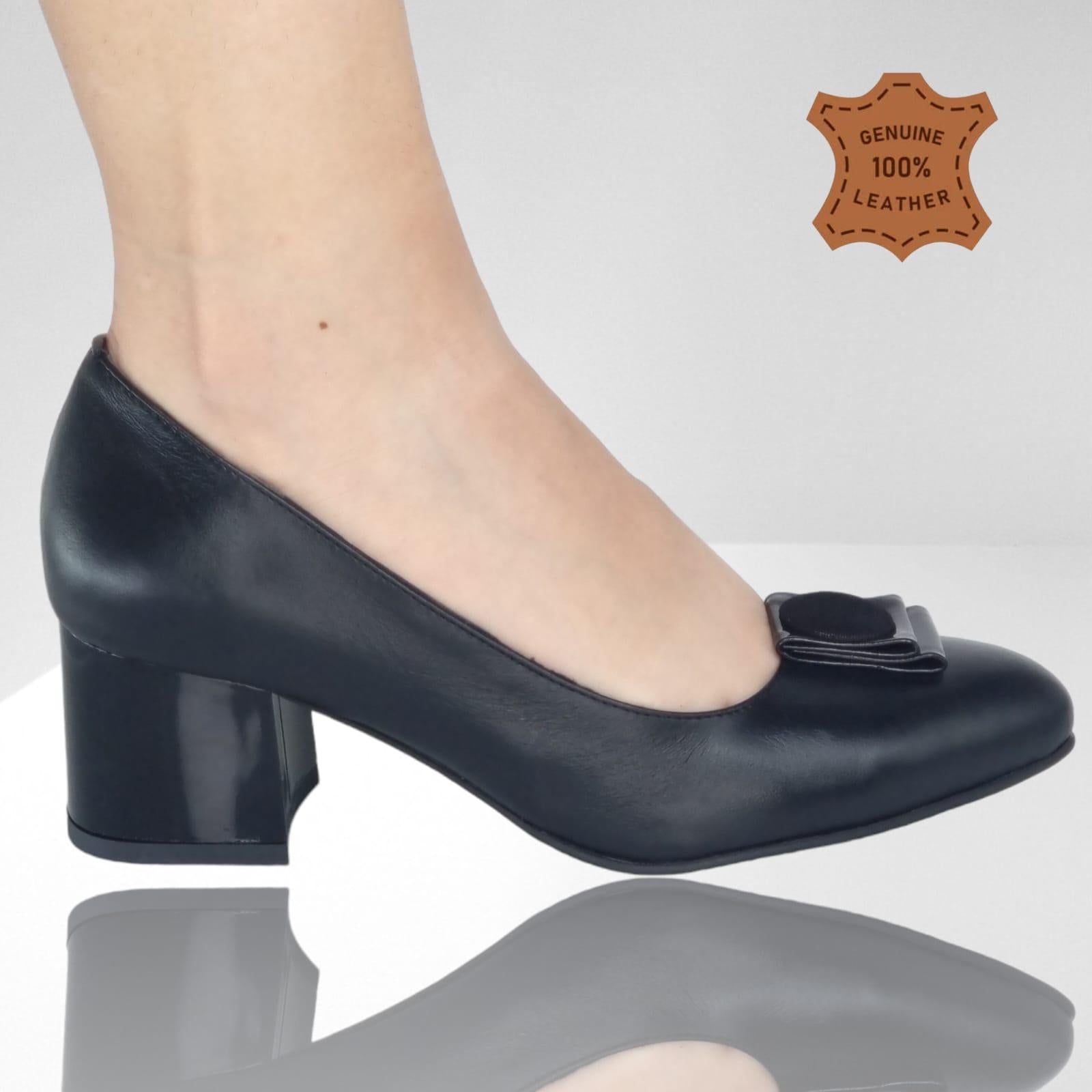 Pantofi Damă Eleganți Din Piele Naturală 20376