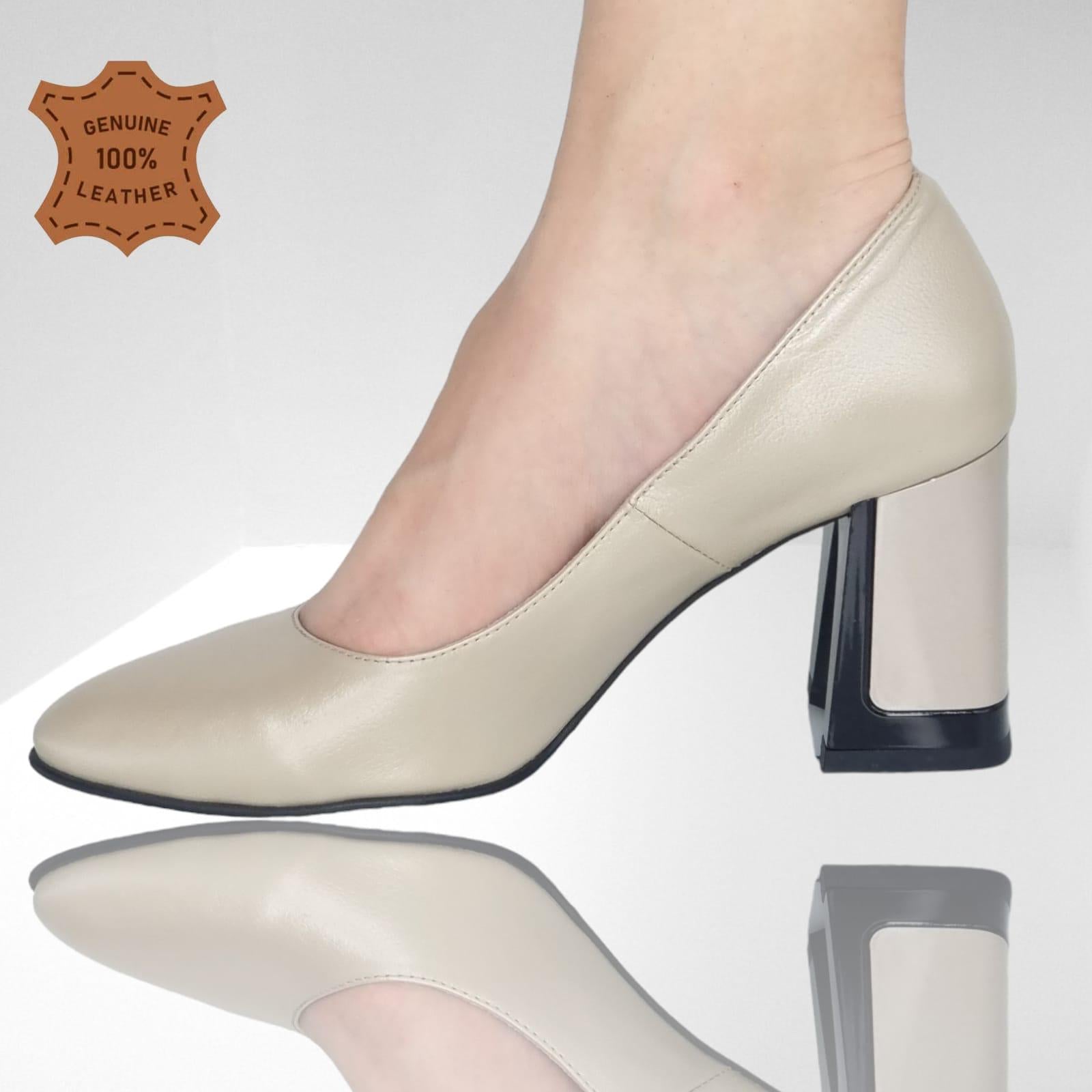 Pantofi Damă Eleganți Din Piele Naturală 20380