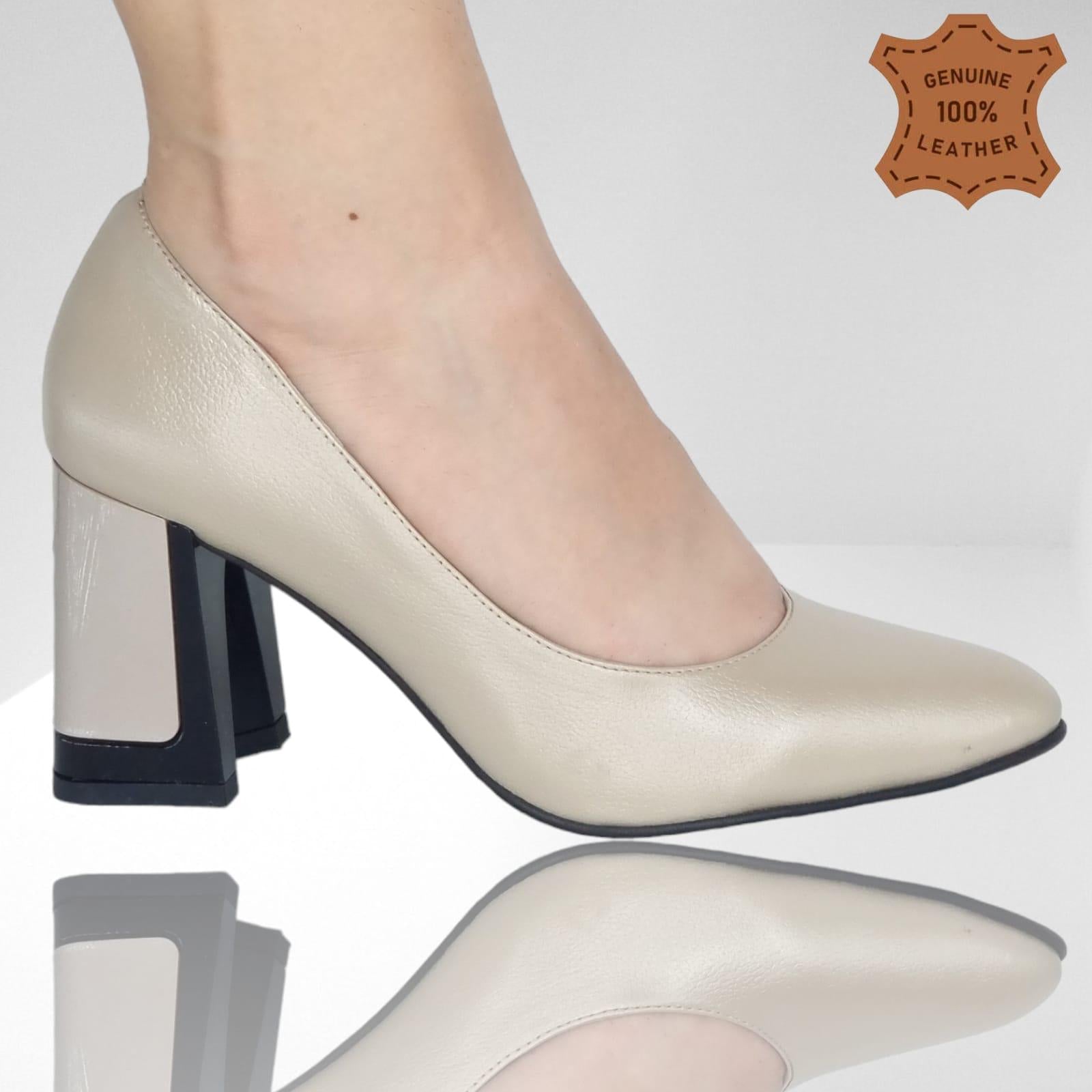 Pantofi Damă Eleganți Din Piele Naturală 20380