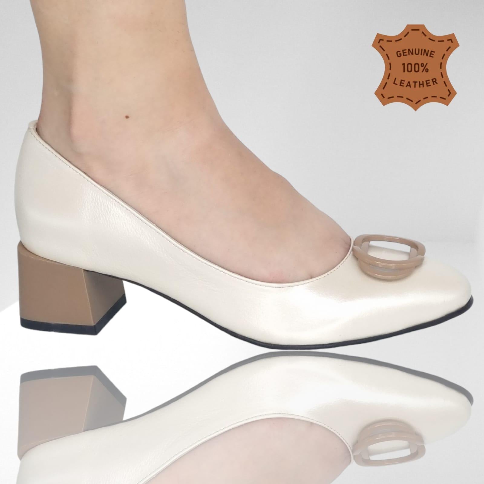 Pantofi Damă Eleganți Din Piele Naturală 20381