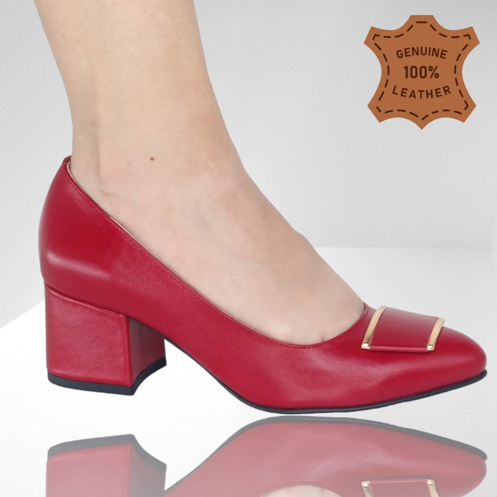Pantofi Damă Eleganți Din Piele Naturală 20383