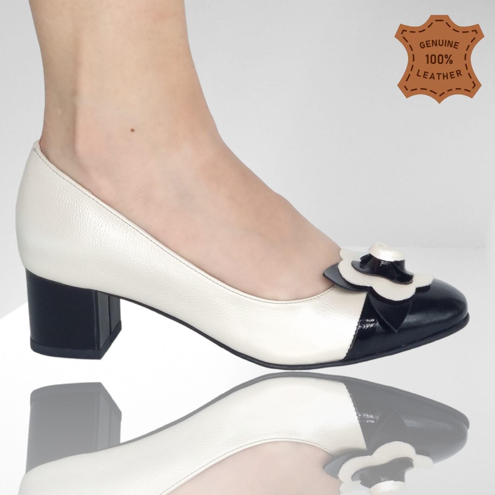 Pantofi Damă Eleganți Din Piele Naturală 20389