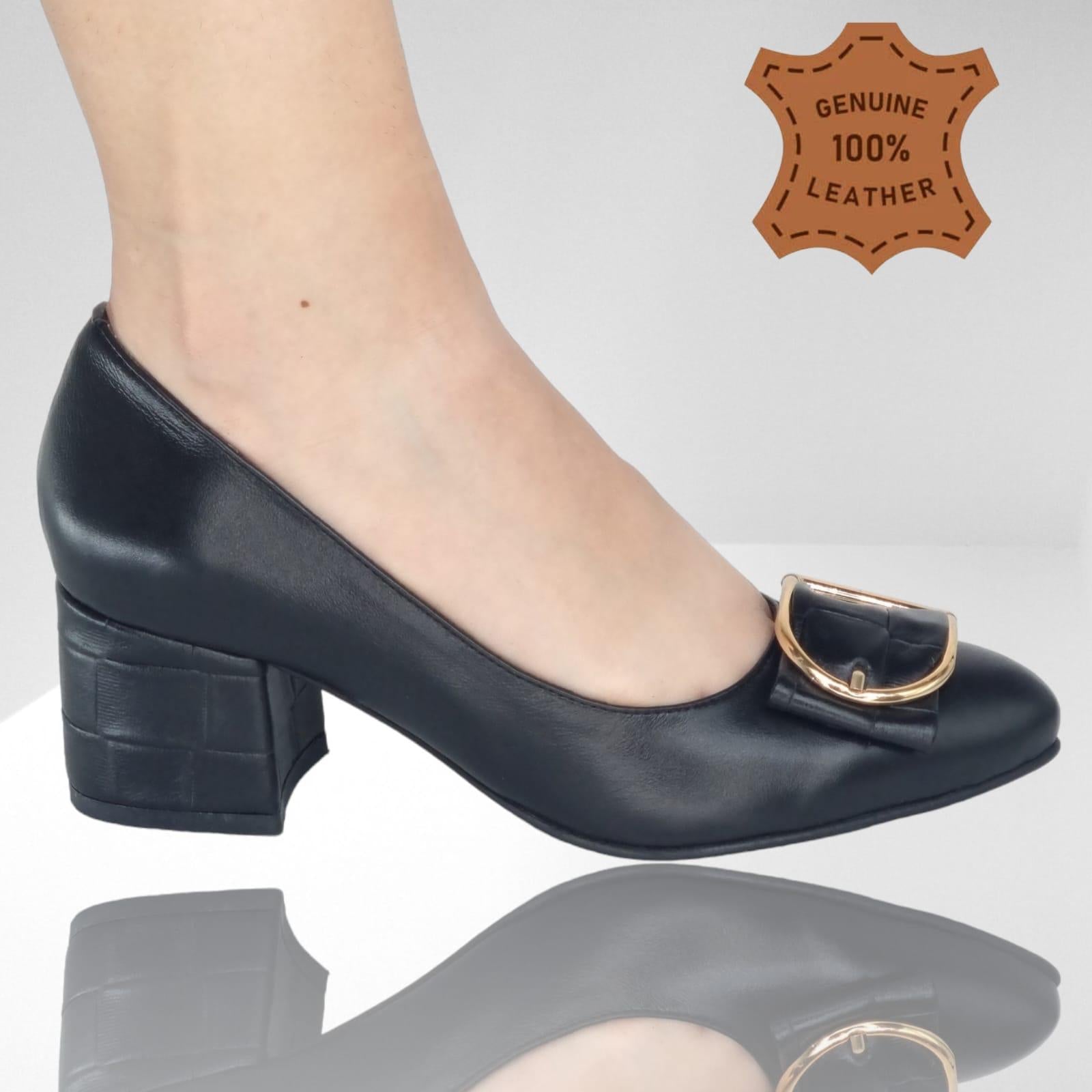 Pantofi Damă Eleganți Din Piele Naturală 20395
