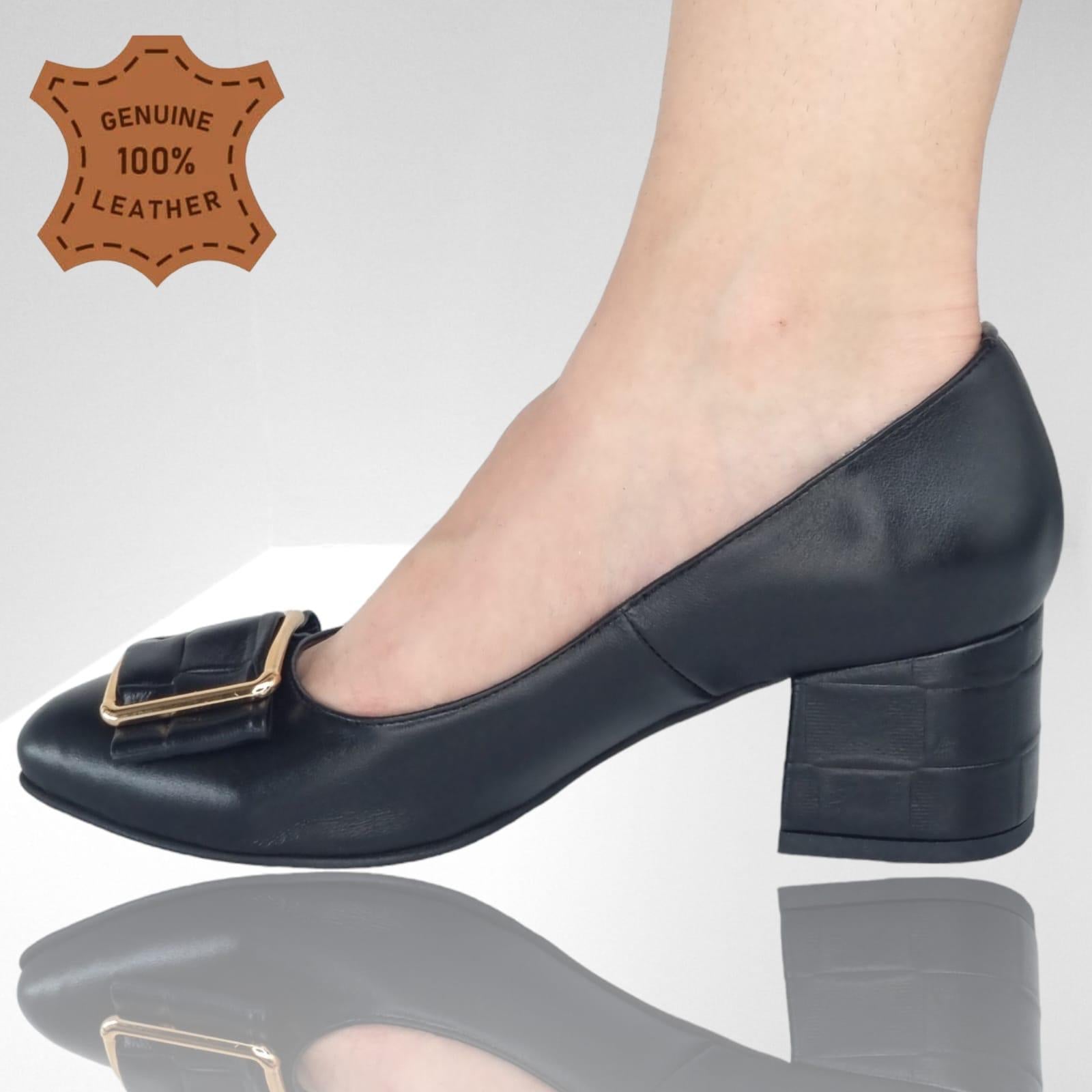 Pantofi Damă Eleganți Din Piele Naturală 20395