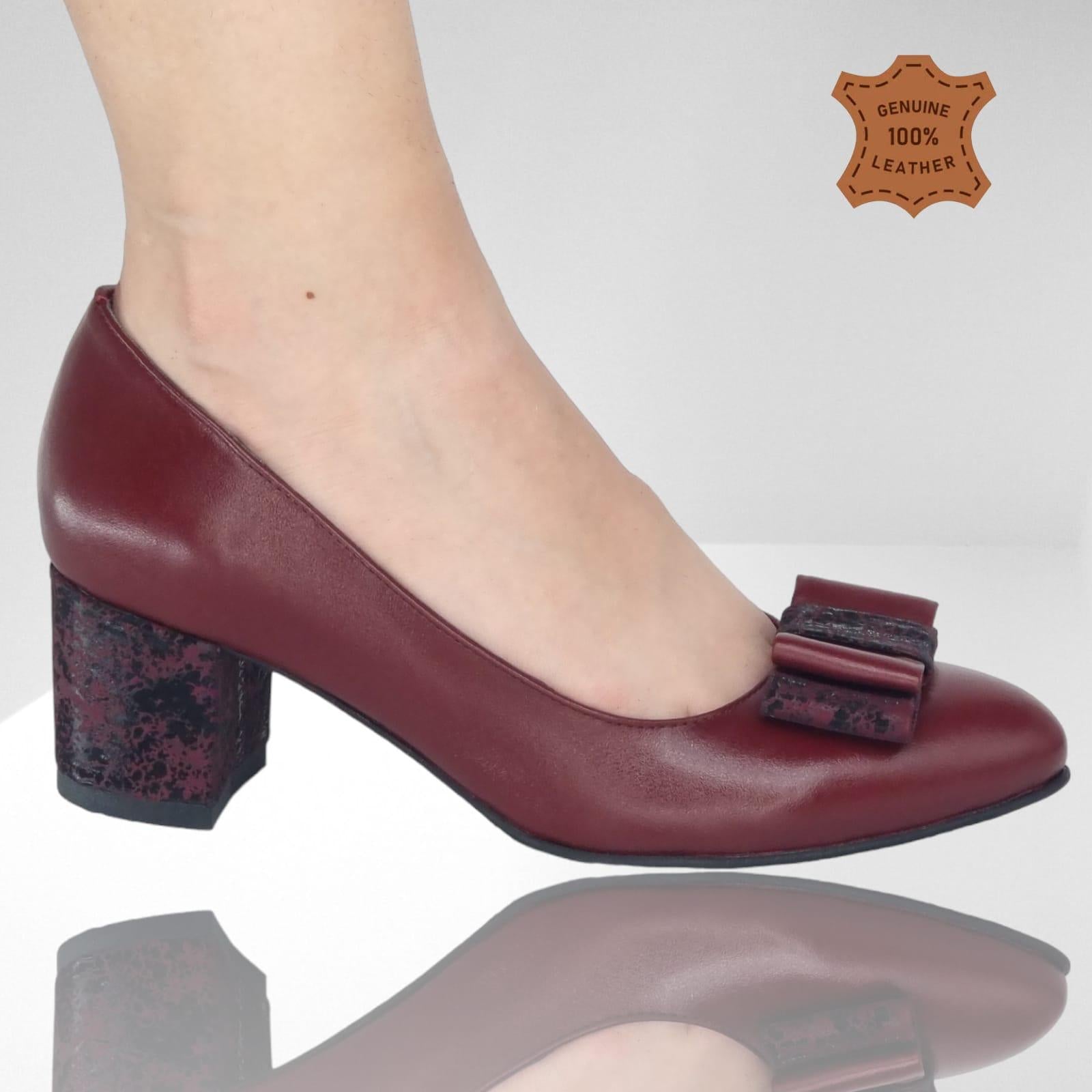 Pantofi Damă Eleganți Din Piele Naturală 20396