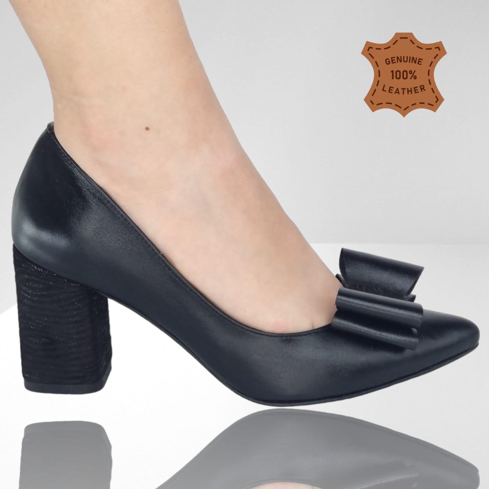 Pantofi Damă Eleganți Din Piele Naturală 20401