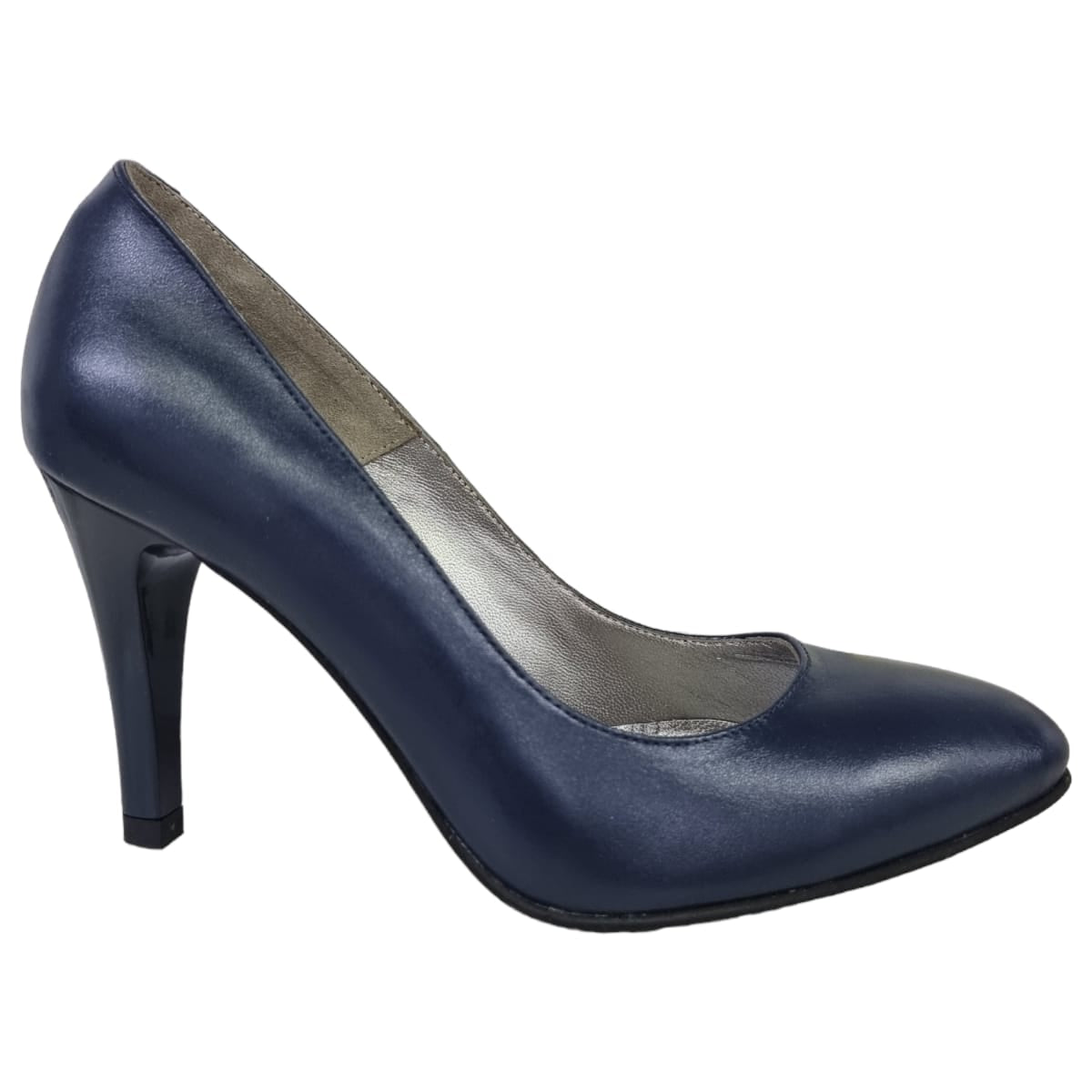 Pantofi Damă Eleganți Din Piele Naturală Blue 20218