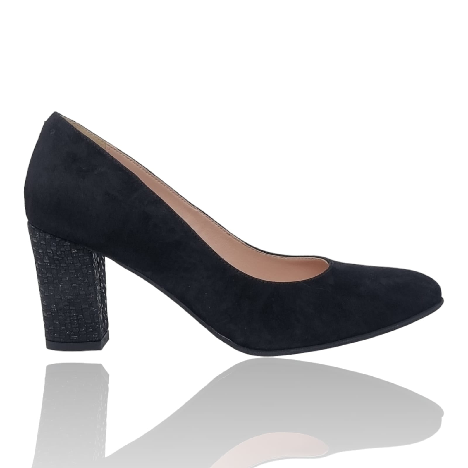 Pantofi Damă Eleganți Din Piele Naturală Neagră 20239