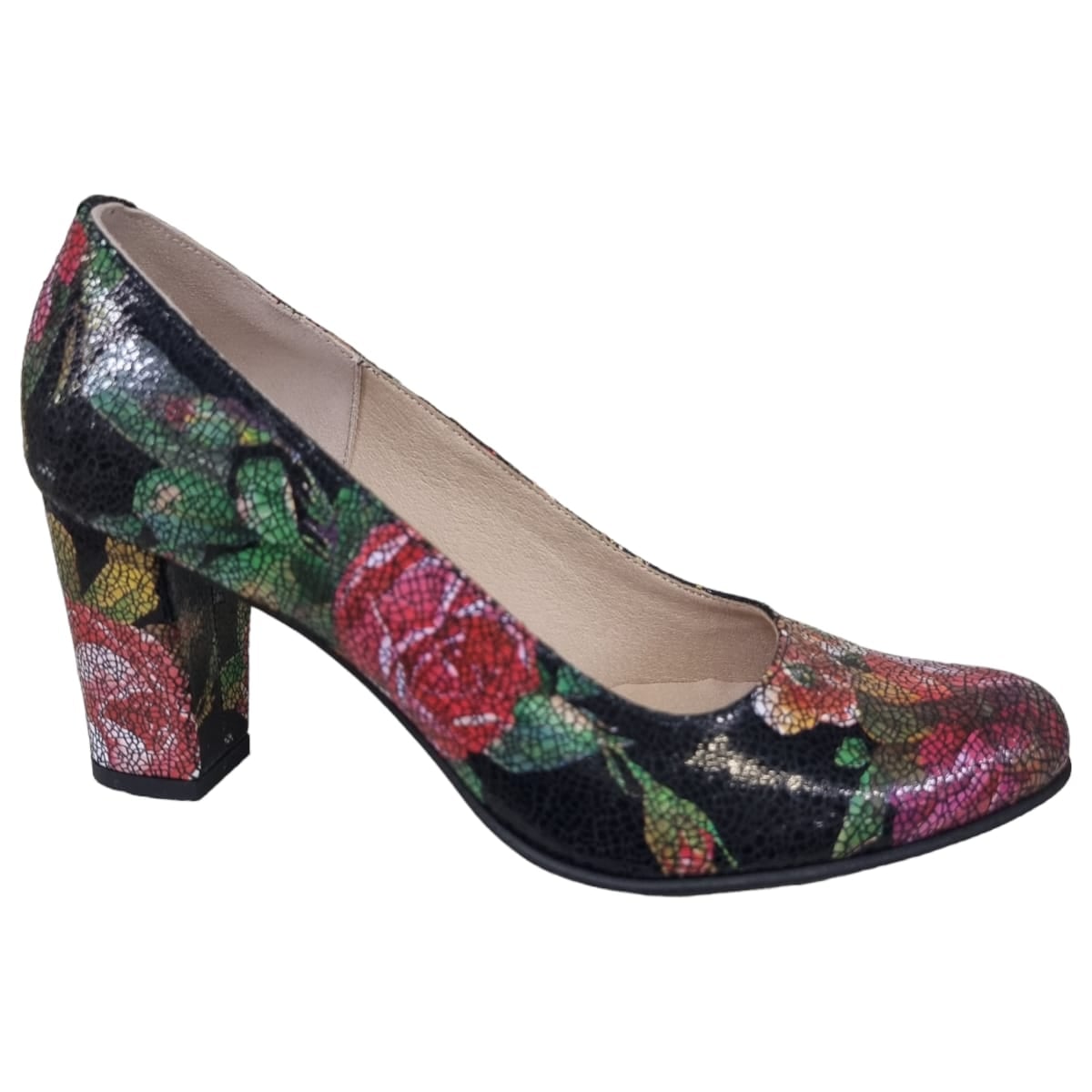 Pantofi Damă Eleganți Din Piele Naturală Neagră 20214