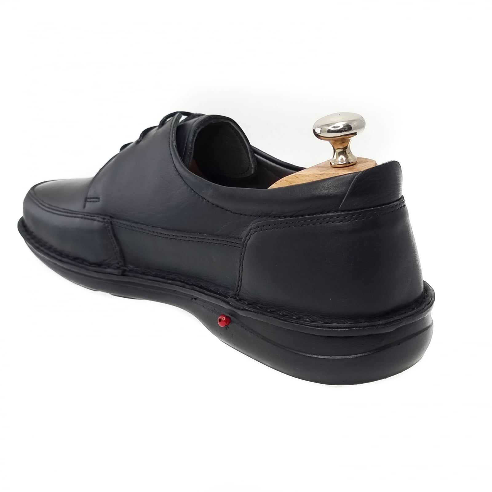 Pantofi Bărbați Casual Din Piele Naturală Neagră 2521