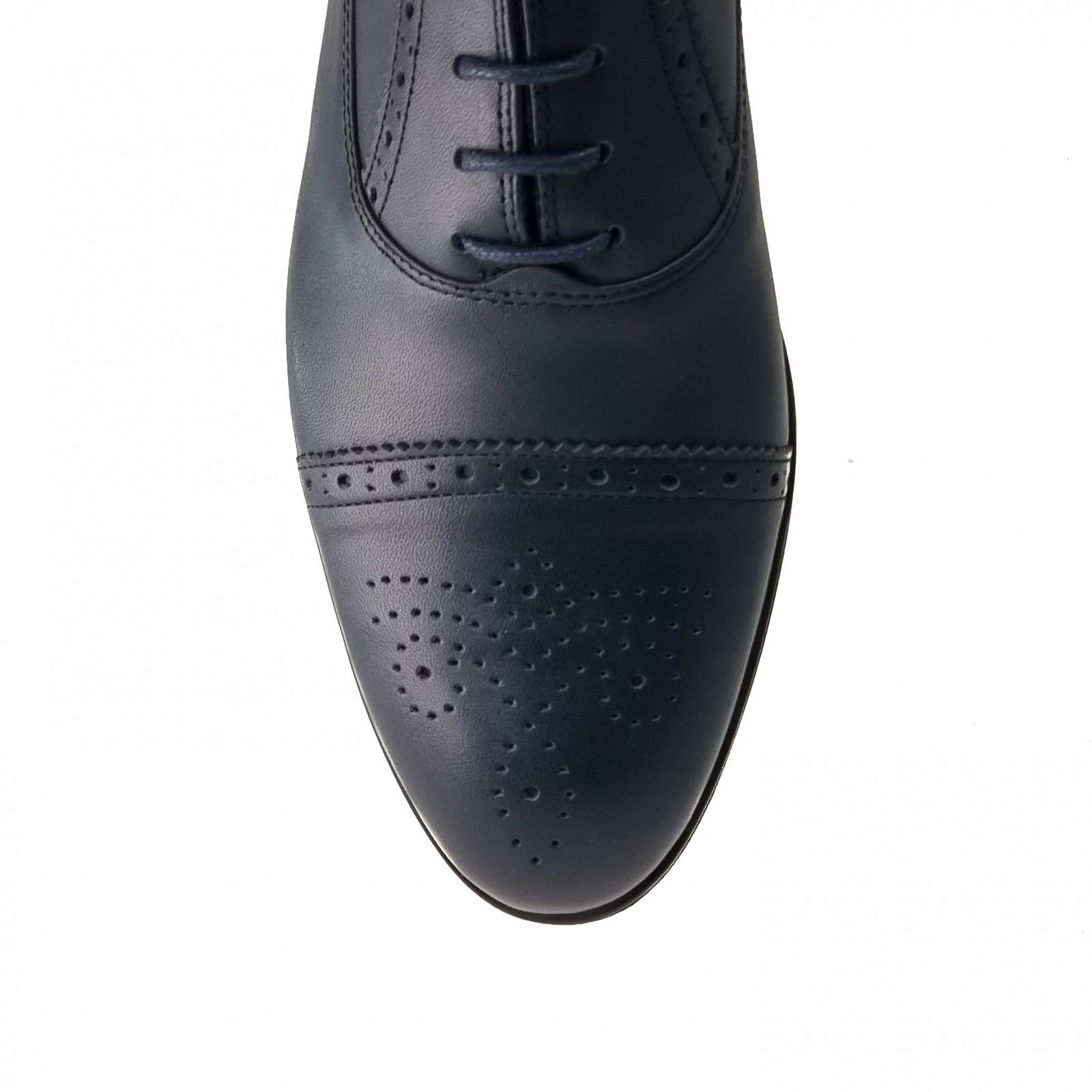 Pantofi Bărbați Eleganți Din Piele Naturală Blue 502