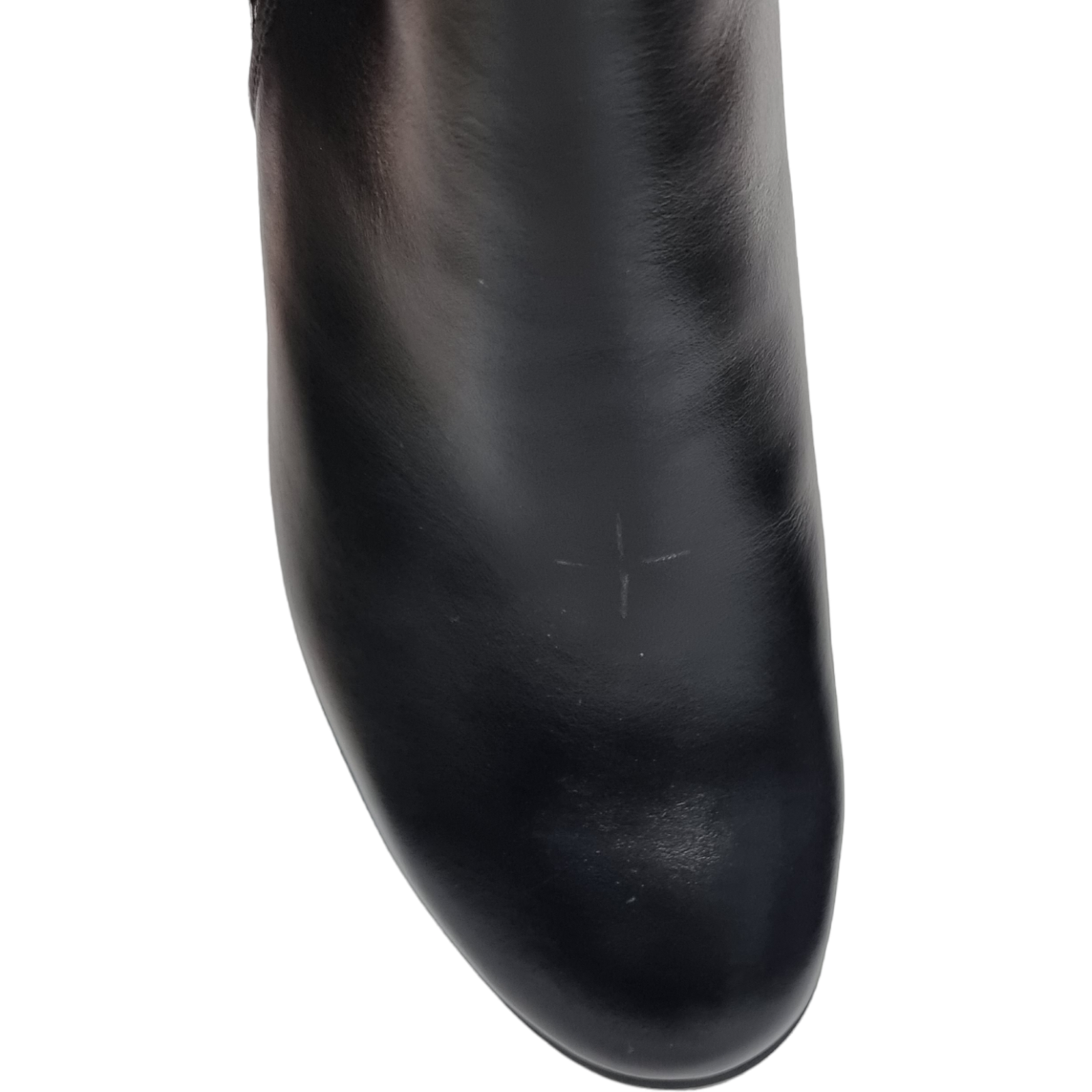 Ghete Damă Elegante Din Piele Naturală Neagră 40126