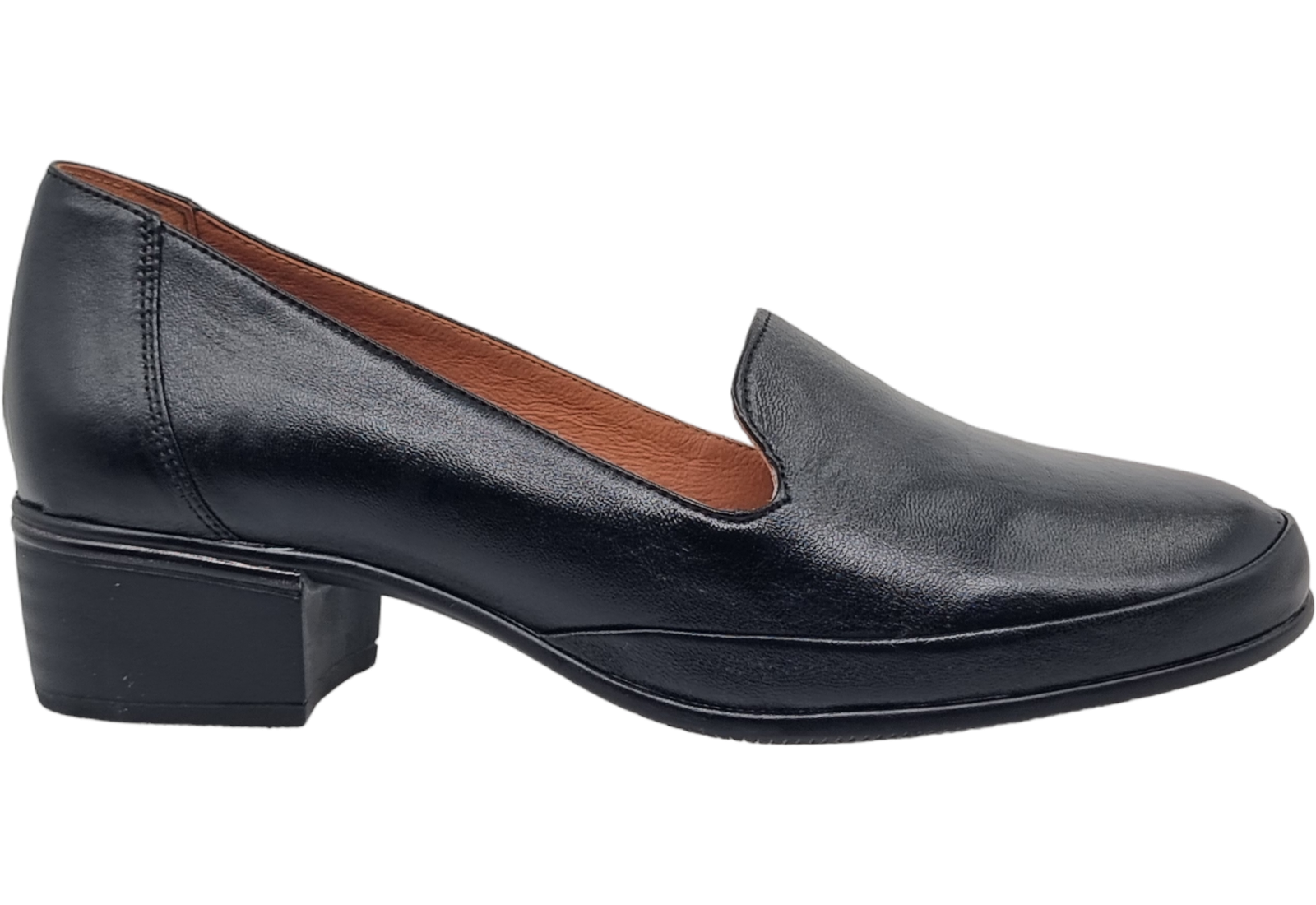 Pantofi Damă Casual Din Piele Naturală Neagra 25184