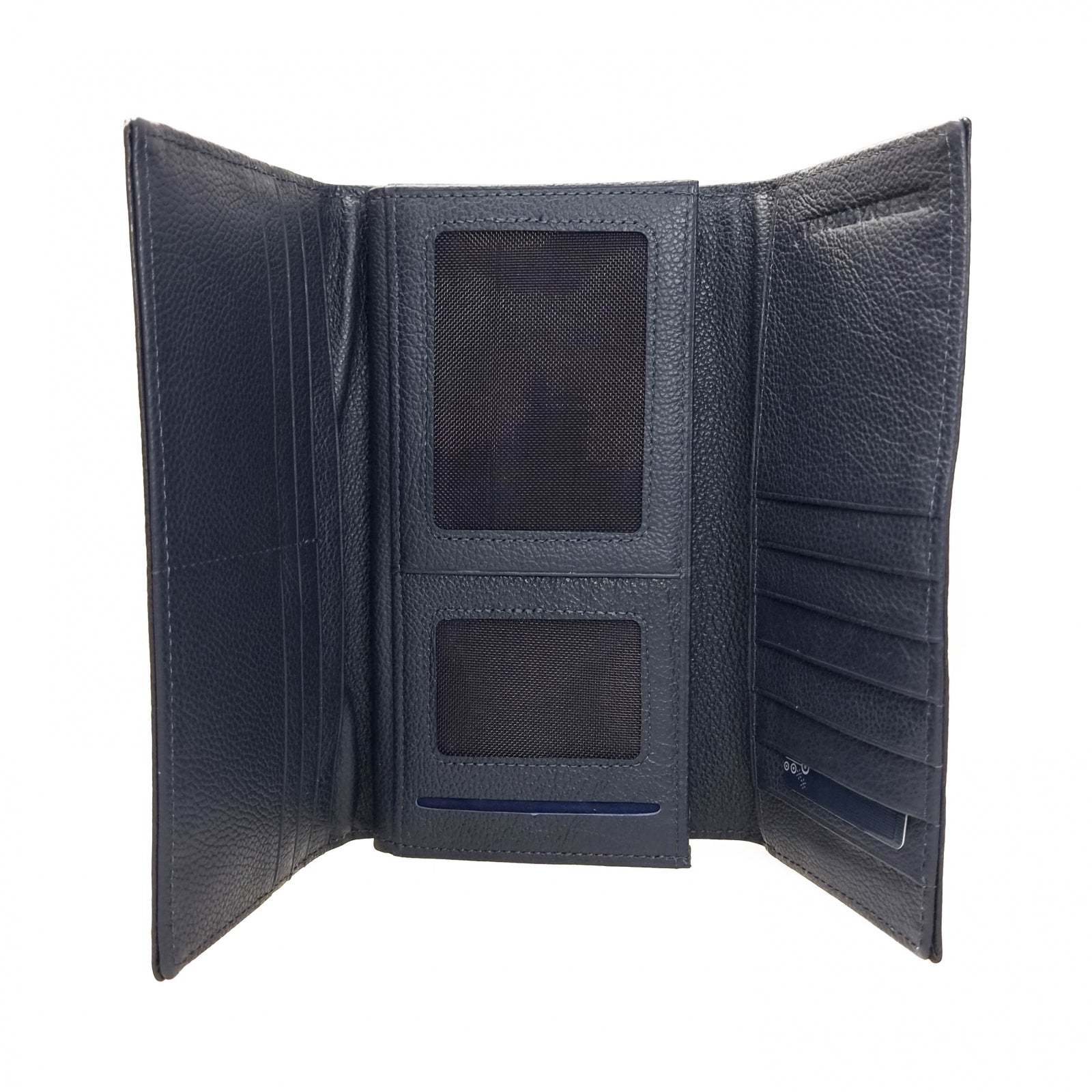 Portofel Damă Din Piele Naturală Blue 56515