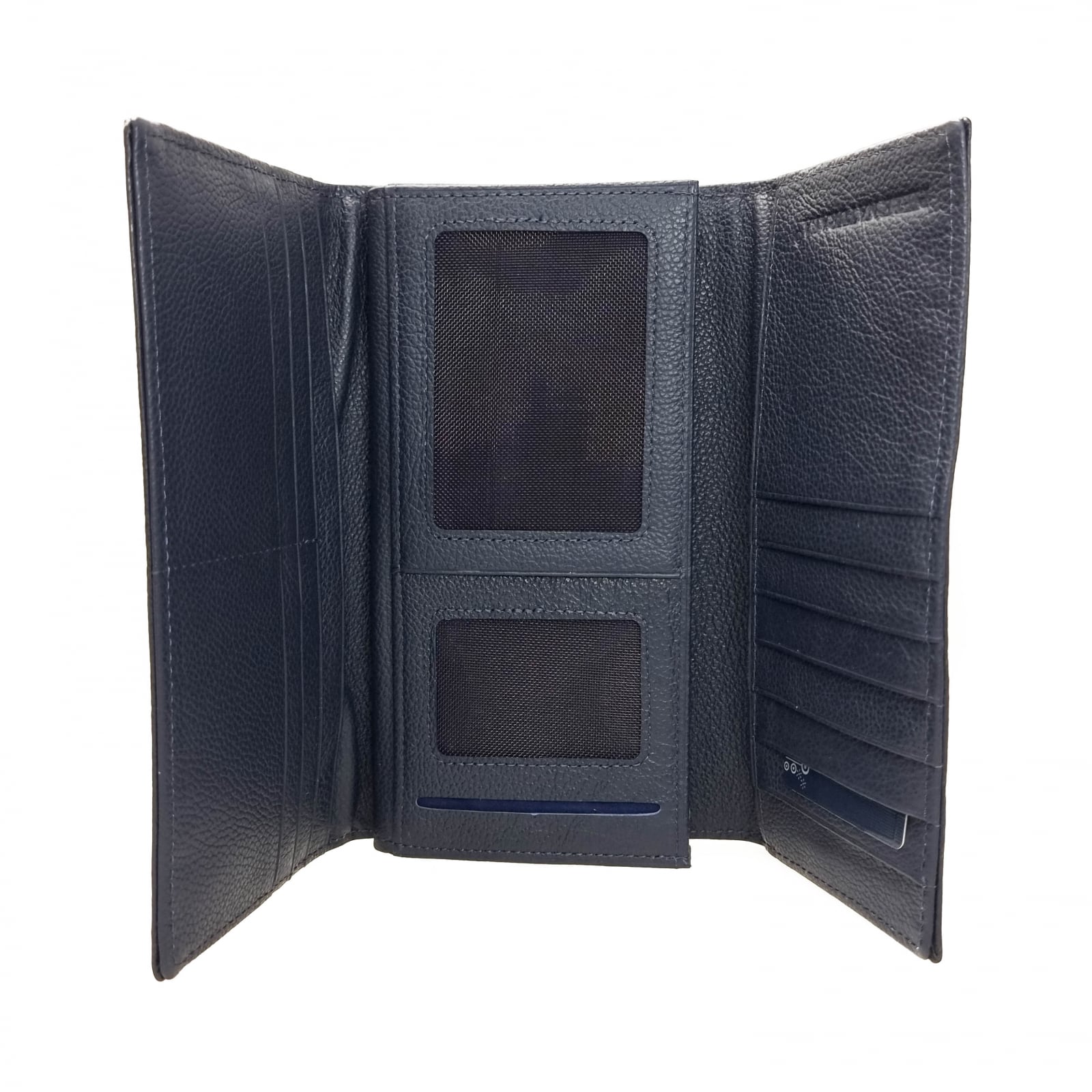 Portofel Damă Din Piele Naturală Blue 56515