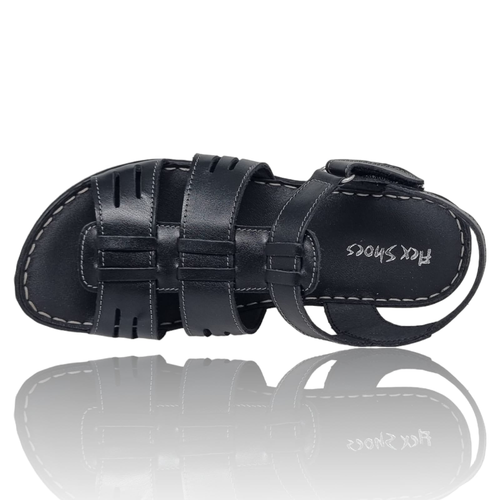 Sandale Damă Casual Confort Din Piele Naturală Neagra 13726