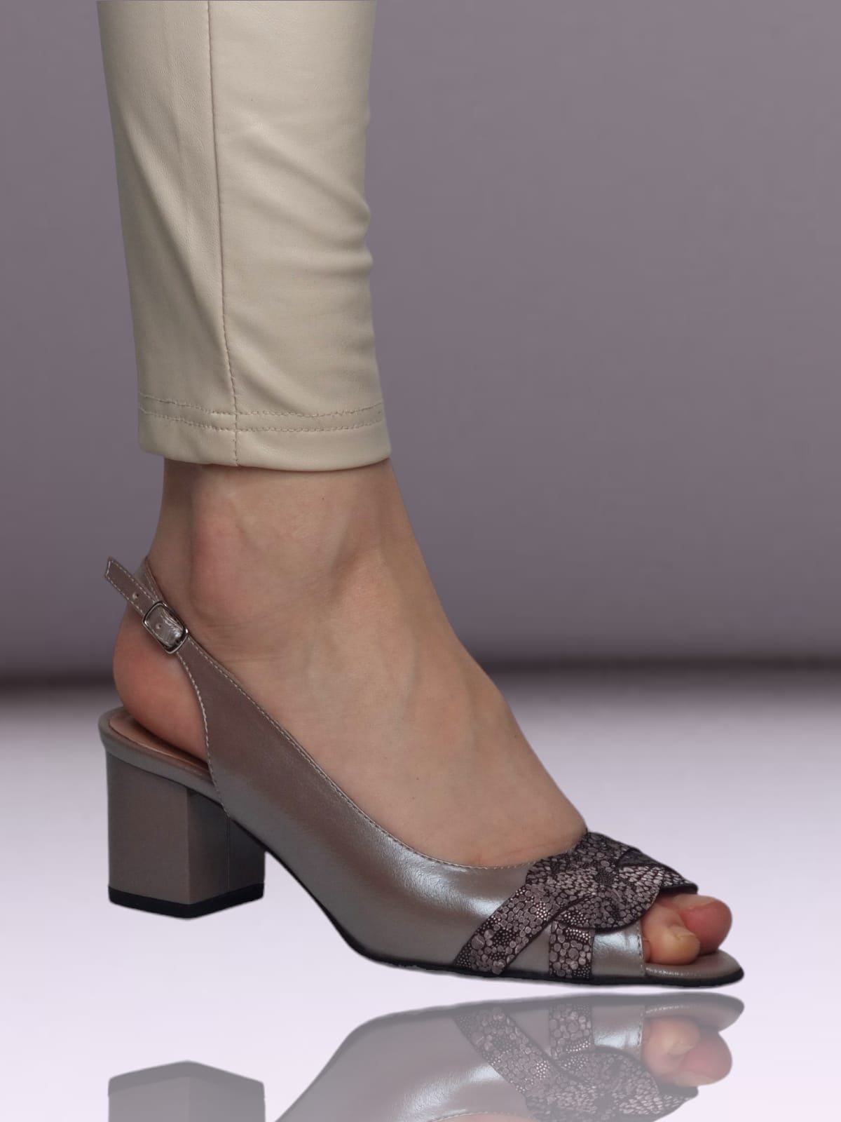 Sandale Damă Elegante Din Piele Naturală 6628