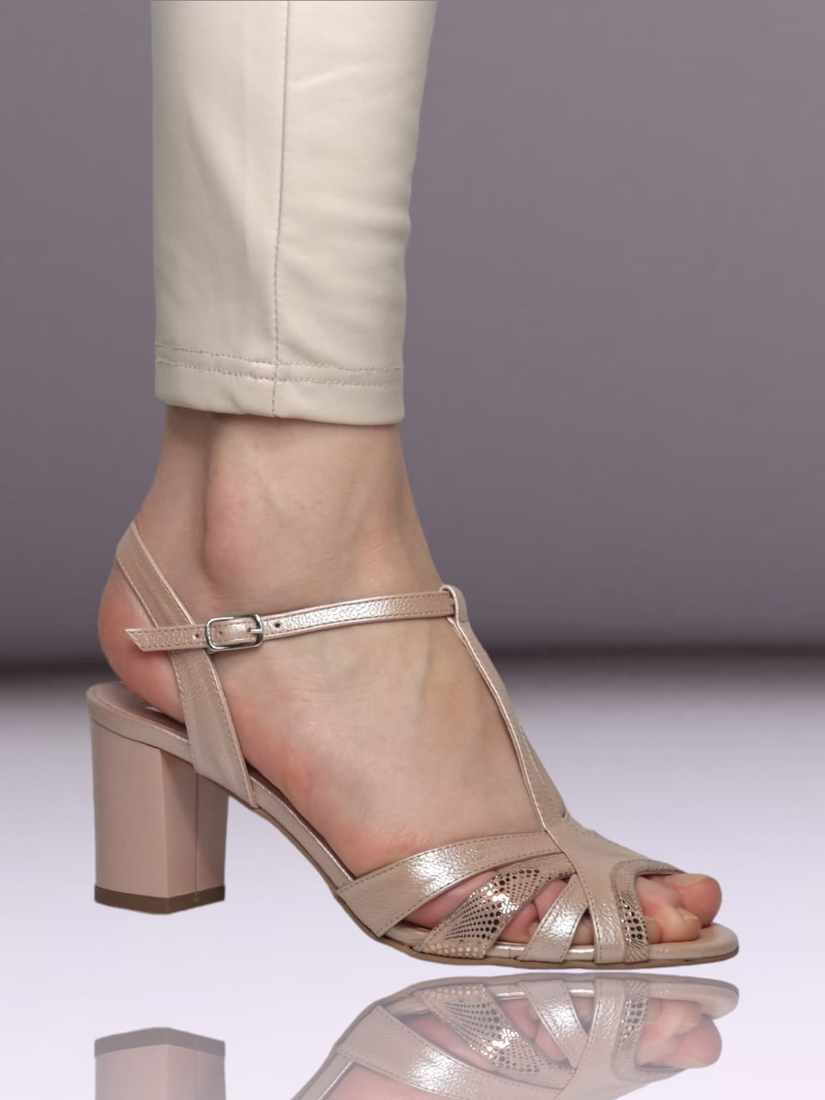 Sandale Damă Elegante Din Piele Naturală 6630